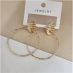 Серьги женские бижутерия на уши, коллекция LALIQ, арт. 003.175