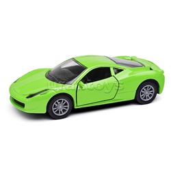 Зеленая инерционная машинка Универсал die-cast,1:32, открывающиеся двери