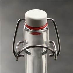 Бутылка с бугельной крышкой для настоек «Непробиваемая. 3 пули», 1 л