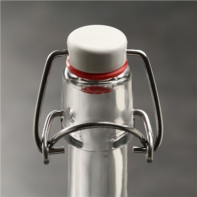 Бутылка с бугельной крышкой для настоек «Непробиваемая. 3 пули», 1 л