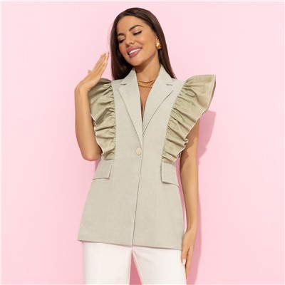 Жилет из вельвета, Это восторг (light green)