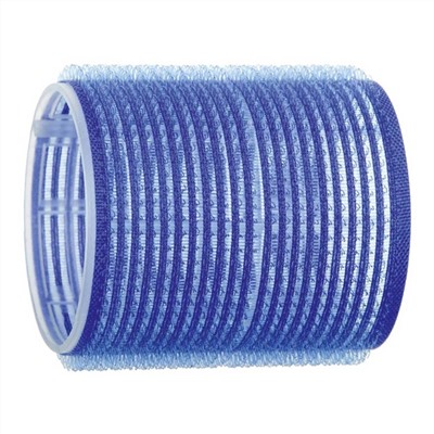 Dewal Бигуди-липучки R-VTR14, 52 мм, синий, 6 шт. 5956