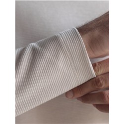 Джемпер базовый из мягкого фактурного трикотажа с круглым воротом