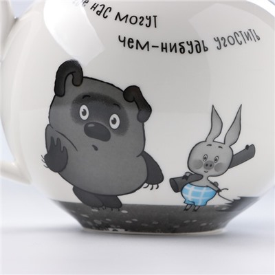 Чайник фарфоровый «Винни Пух», 1,2 л
