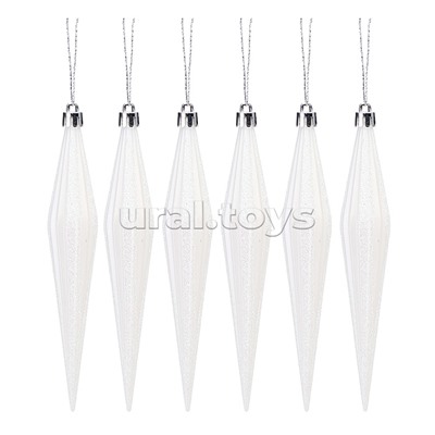 Набор новогодних украшений "Блестящие сосульки"