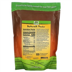 Now Foods, Натуральные продукты, порошок пахты, 14 жидких унций (397 г)