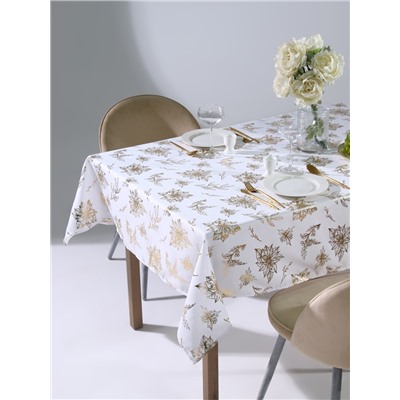 Скатерть «Этель» с тиснением, 100×140±5 см, 100% п/э, 120 г/м²