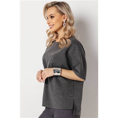 Блузка женская  4483/10/Серый, блеск