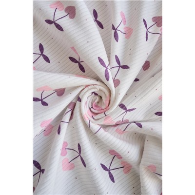 Простынь на резинке детская 120*60 для новорожденных