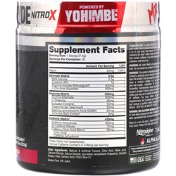 ProSupps, Mr. Hyde, Nitro X, предтренировочный комплекс со вкусом мороженого из голубой малины, 222 г (7,8 унции)