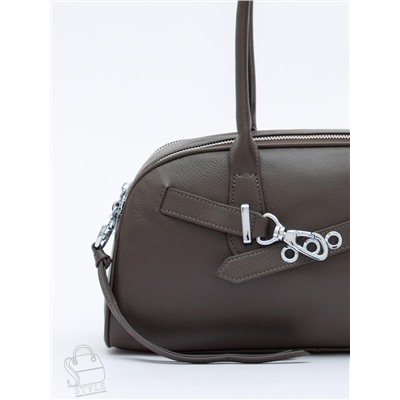 Сумка женская кожаная 9198SP d.gray Velina Fabbaino-Safenta