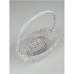 Корзина плетёная Dayton, ива, белый