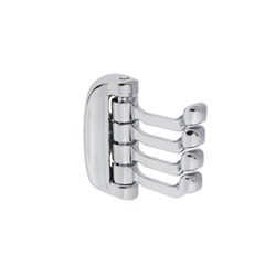 Крючок мебельный CAPPIO OCTOPUS, четырехрожковый, цвет хром