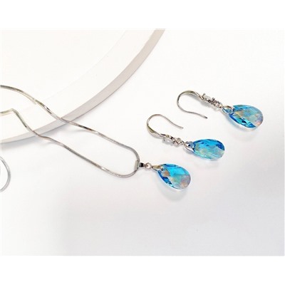 Комплект с кристаллами Swarovski