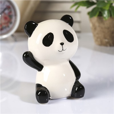 Копилка для денег «Маленькая панда», керамика, 11×7×6 см, МИКС