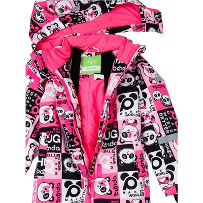 Комбинезон текстильный с полиуретановым покрытием для девочек