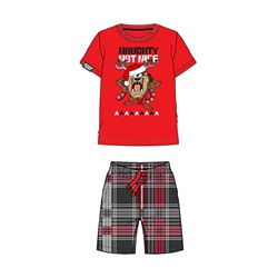 Комплект для мальчиков: фуфайка (футболка) трикотажная, шорты текстильные