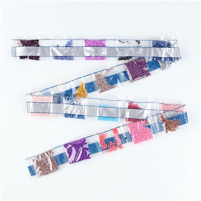 Алмазная мозаика с полным заполнением на холсте «Драгоценный единорог», 30×40 см