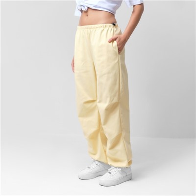 Брюки женские карго MIST: Summer time, размер 44-46, жёлтые