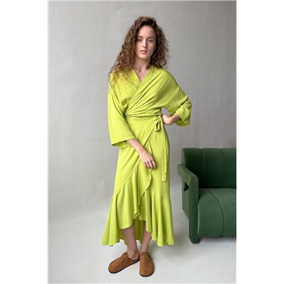 Юбка женская  EASY035/02/Салатовый