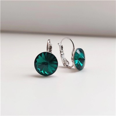 Серьги кристаллами Swarovski