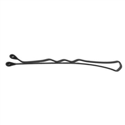 Dewal Невидимки для волос волна SLN50V-1/60, 50 мм, черный, 60 шт. 2911