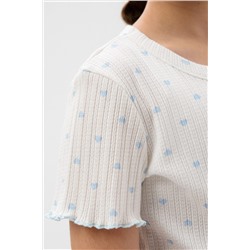 Пижама с шортами МЕРЕЖКА короткий рукав с шортами НАТАЛИ, 1071289