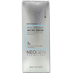 Neogen, Real Ferment Micro Serum, микросыворотка с ферментами, 30 мл (1,01 унции)