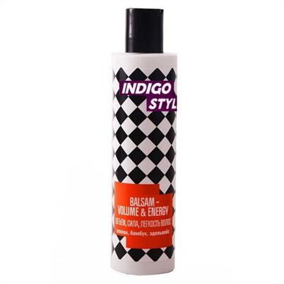 Indigo Style Бальзам объём, сила, легкость волос, 200 мл