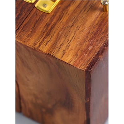 УЦЕНКА Подставка под благовония в форме пирамиды «Джали», 9×9×15.5 см, дерево шишам