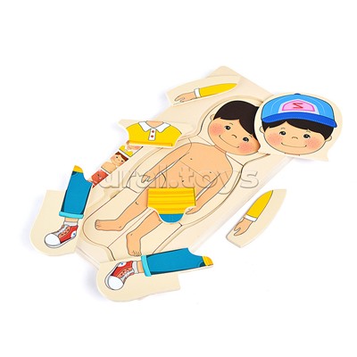 Пазл-вкладыш "Мальчишка"