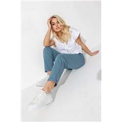 Брюки женские  102/18/Пыльно-синий