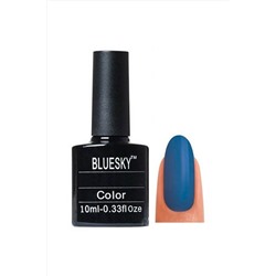 Bluesky Гель-лак для ногтей 176 SU, синий, 10 мл KRISTALLER, 1109221