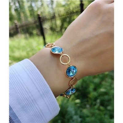 Браслет с кристаллами Swarovski