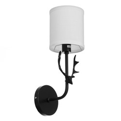 Бра 2242/1BK E14 40 Вт черный 13×19×38 см