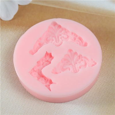 Молд силиконовый №1420 "Вензеля, уголки, бордюры, лепнина"