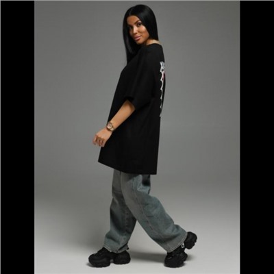 Футболка Бабл (Чёрный кошка)