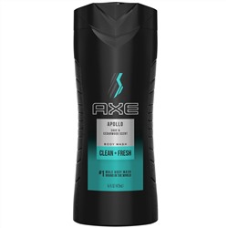 Axe, Body Wash, Clean + Fresh, Apolo, 16 fl oz (473 ml)