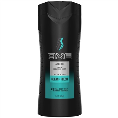 Axe, Body Wash, Clean + Fresh, Apolo, 16 fl oz (473 ml)