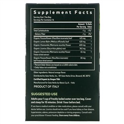 Gaia Herbs, травяной чай, для сна и расслабления, без кофеина, 16 чайных пакетиков, 27,2 г (0,96 унции)