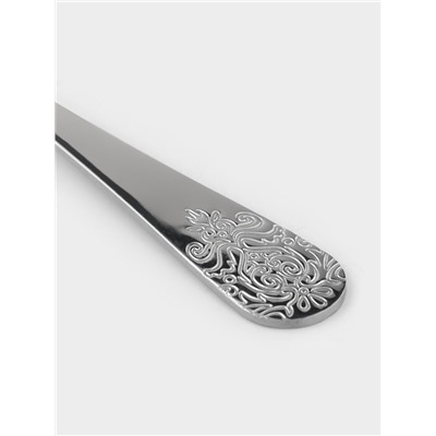 Вилки столовые Доляна «Эмили», длина 20.5 см, 6 шт., нержавеющая сталь, серебристые