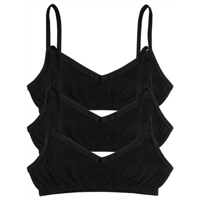 4488-02 Топ для девочки черный (BAYKAR)