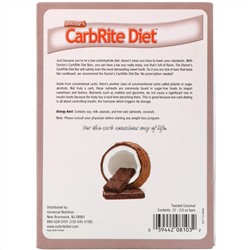 Universal Nutrition, Doctor's CarbRite Diet Bars, Toasted Coconut, 12 Bars, 2.0 oz (56.7 g) Each