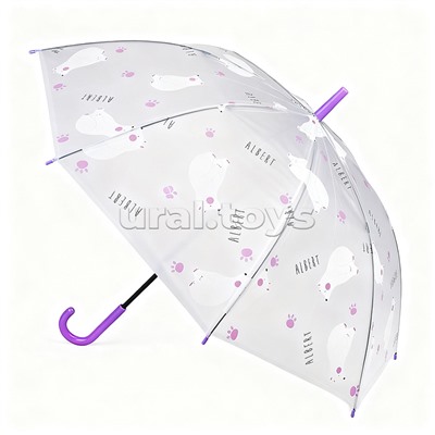 Зонт детский "Белые мишки" (55см.)
