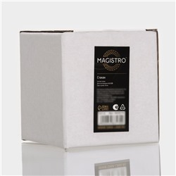 Стакан стеклянный с двойными стенками Magistro «Поль», 250 мл, 8,3×9 см