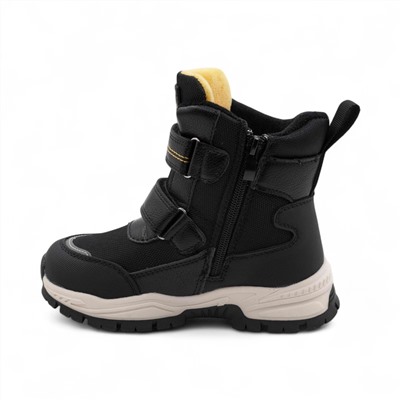 Ботинки мембранные на меху А6672-1 черные