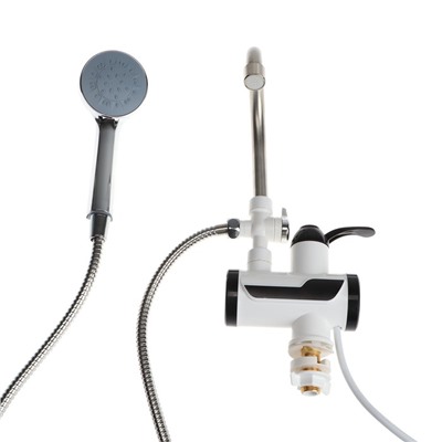 УЦЕНКА Кран-водонагреватель Luazon LHT-03, проточный, 3 кВт, 220 В, белый