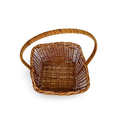 Корзина плетёная для хранения, квадратная, набор 3 шт., лоза, кукуруза