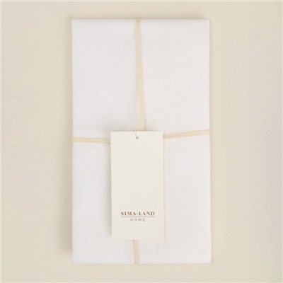 Дорожка с мережкой SL HOME Fiesta 30×60 см - 1 шт., лен 48%, хлопок