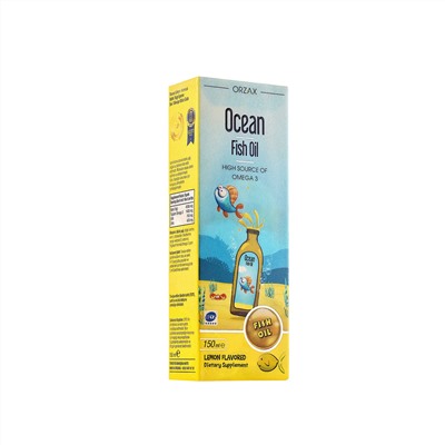 ORZAX OCEAN SYRUP LEMON сироп со вкусом лимона 150 мл